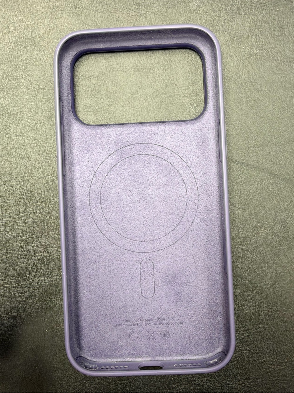 Apple Purple MagSafe Silicone Phone Case
